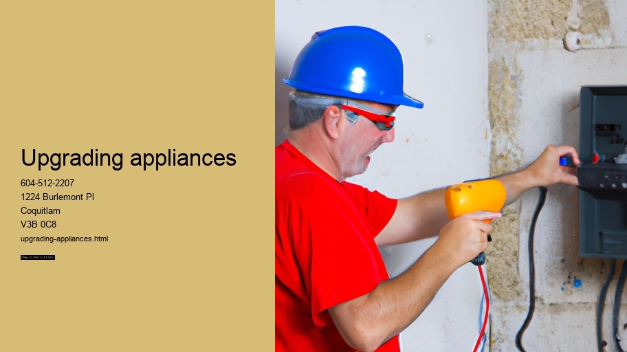 Upgrading appliances